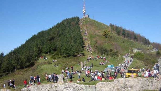 Celbración de Kornites en el Serantes